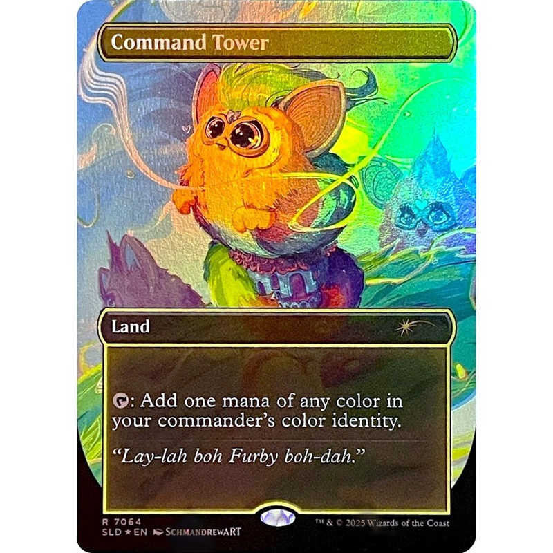 Command Tower (7064) (Rainbow Foil) [Secret Lair Drop Series]