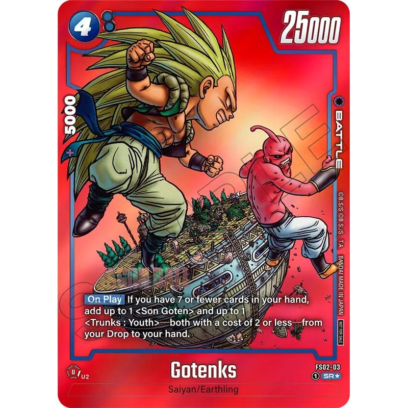 Gotenks (FS02-03) (Limited Pack MANGA Version 02) [Fusion World Promotion Cards]
