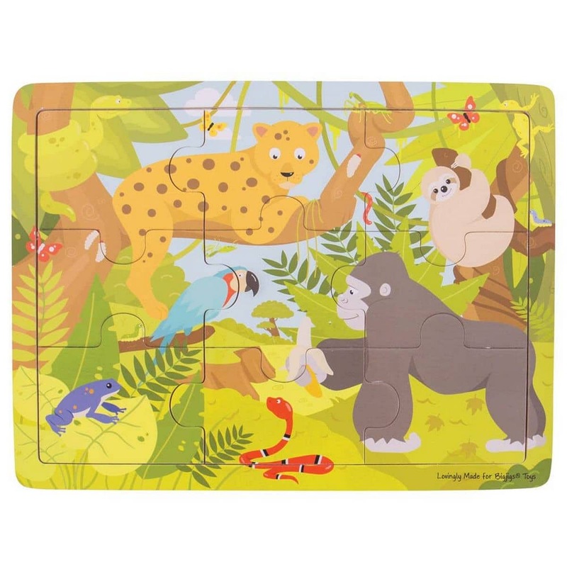 Tray Puzzle (Jungle)