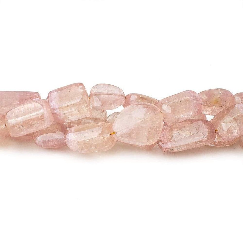 7×7-11x7mm Congo Tourmaline Plain Nugget Beads 15 inch 37 pieces (ONLINE ORDER ONLY)