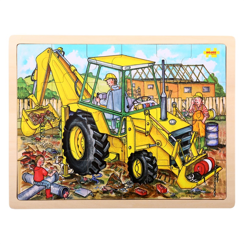 Tray Puzzle Digger 24pcs