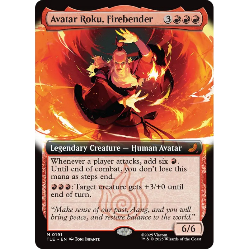 Avatar Roku, Firebender (Extended Art) [Avatar: The Last Airbender: Eternal-Legal]