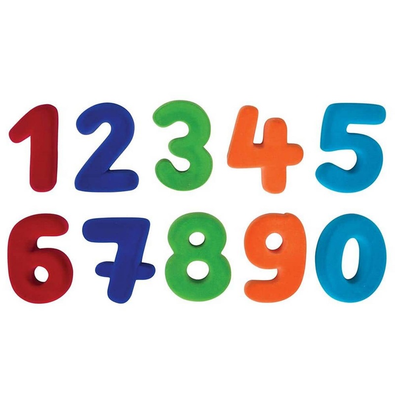 Large Magnetic Numeral Set