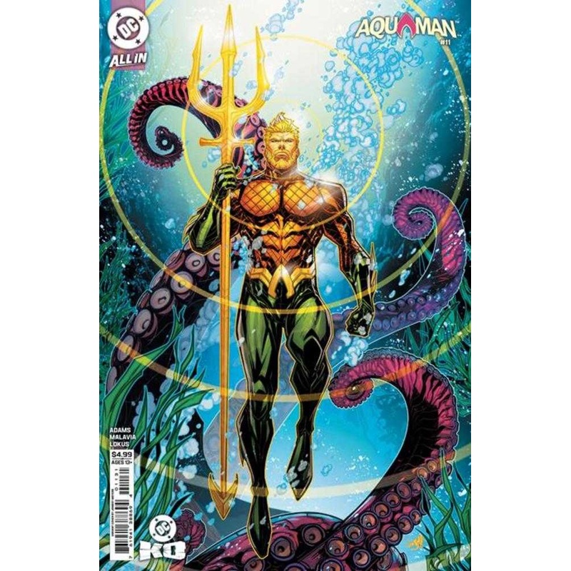Aquaman #11 Cover B Jonboy Meyers Card Stock Variant (DC K.O.)