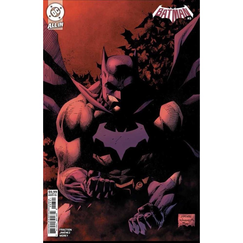 Batman #3 Cover B Jim Lee Card Stock Variant