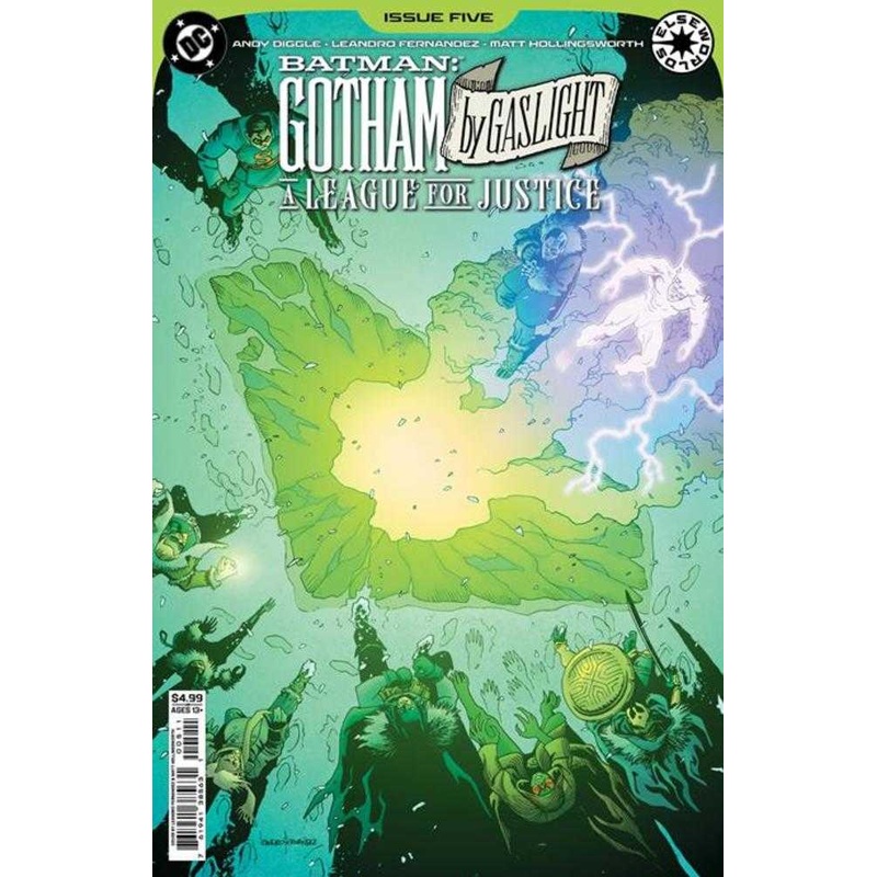 Batman Gotham By Gaslight A League For Justice #5 (Of 6) Cover A Leandro Fernandez