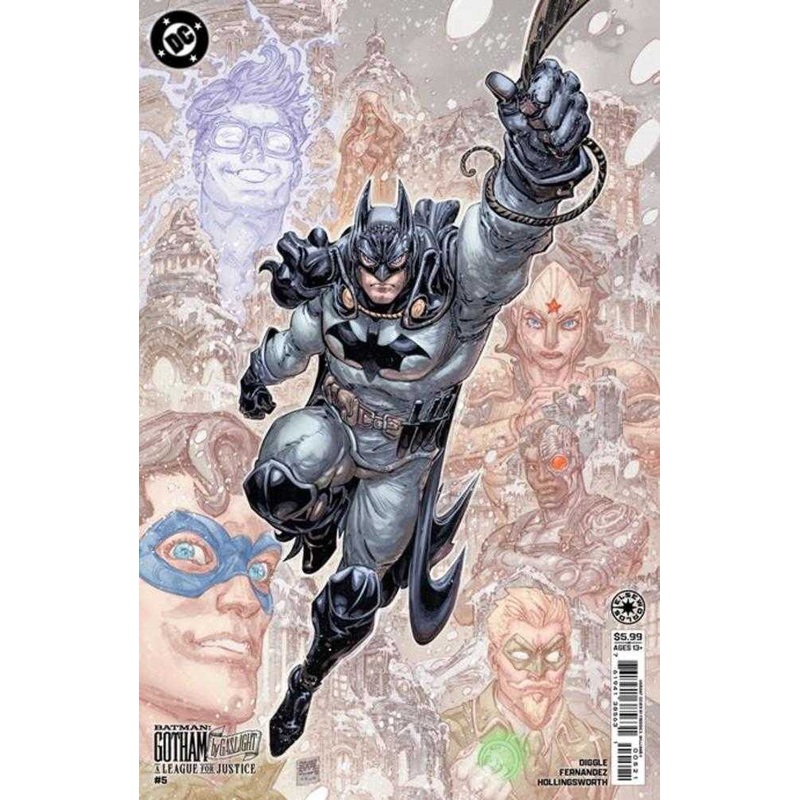 Batman Gotham By Gaslight A League For Justice #5 (Of 6) Cover C Freddie E Williams II Card Stock Variant