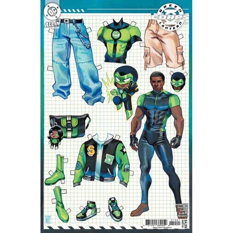 Green Lantern Corps #10 Cover B Rian Gonzales Card Stock Variant