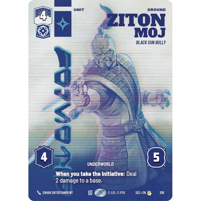 Ziton Moj – Black Sun Bully (Prestige Foil) (1119) (1119) [Secrets of Power]