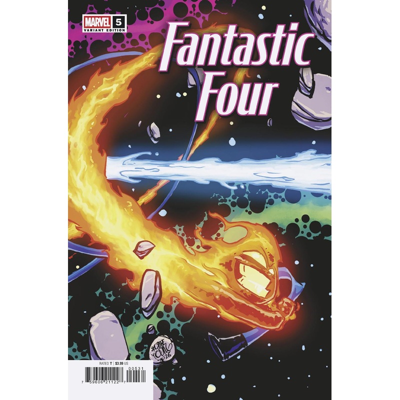 Fantastic Four #5 Skottie Young 5 Part Connecting Variant