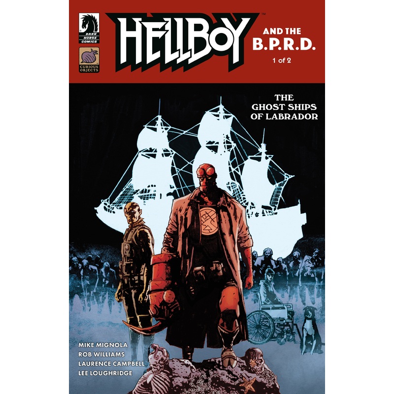 Hellboy And The B.P.R.D.: The Ghost Ships Of Labrador #1 (Cover A) (Laurence Campbell)