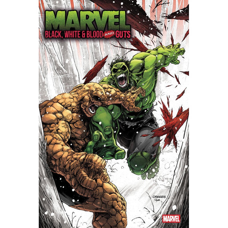 Marvel: Black, White & Blood And Guts #2 Creees Lee Variant
