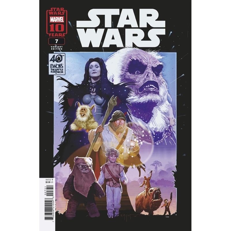 Star Wars #7 E.M. Gist Battle For Endor 40 Th Anniversary Variant