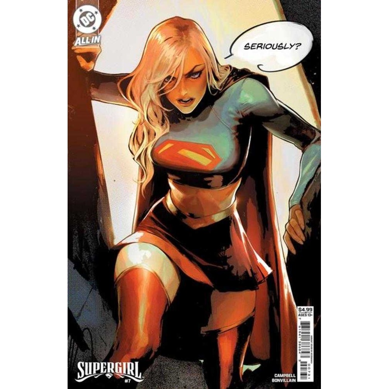 Supergirl #7 Cover B Sozomaika Card Stock Variant