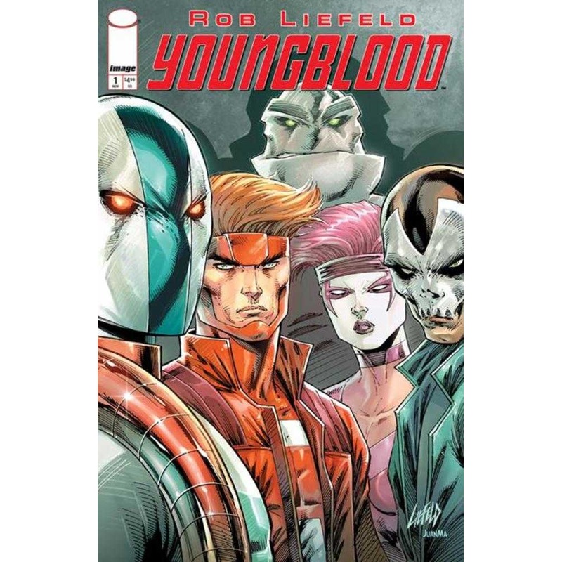 Youngblood #1 (2025) Cover A Rob Liefeld Polybagged & Collectible Card