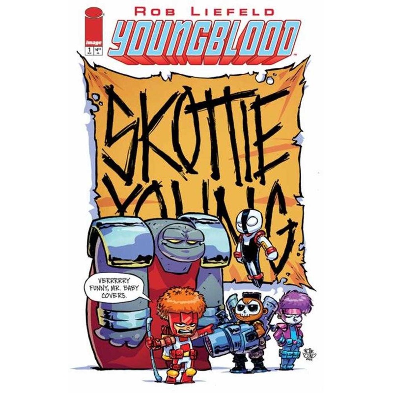 Youngblood #1 (2025) Cover C Skottie Young Variant