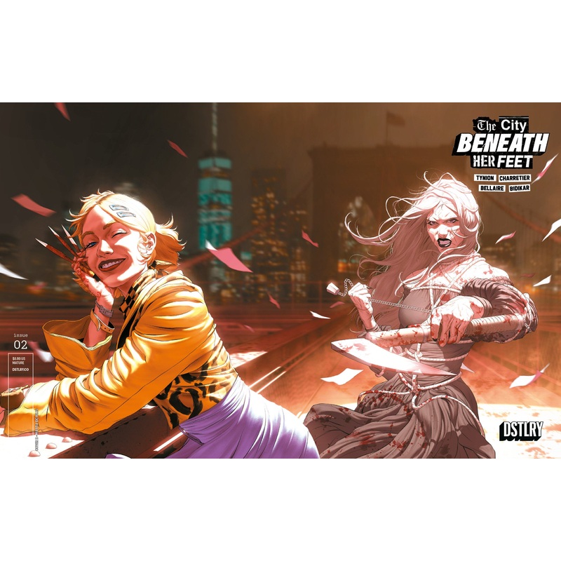 The City Beneath Her Feet #2 Cover B Mattia De Iulis Variant