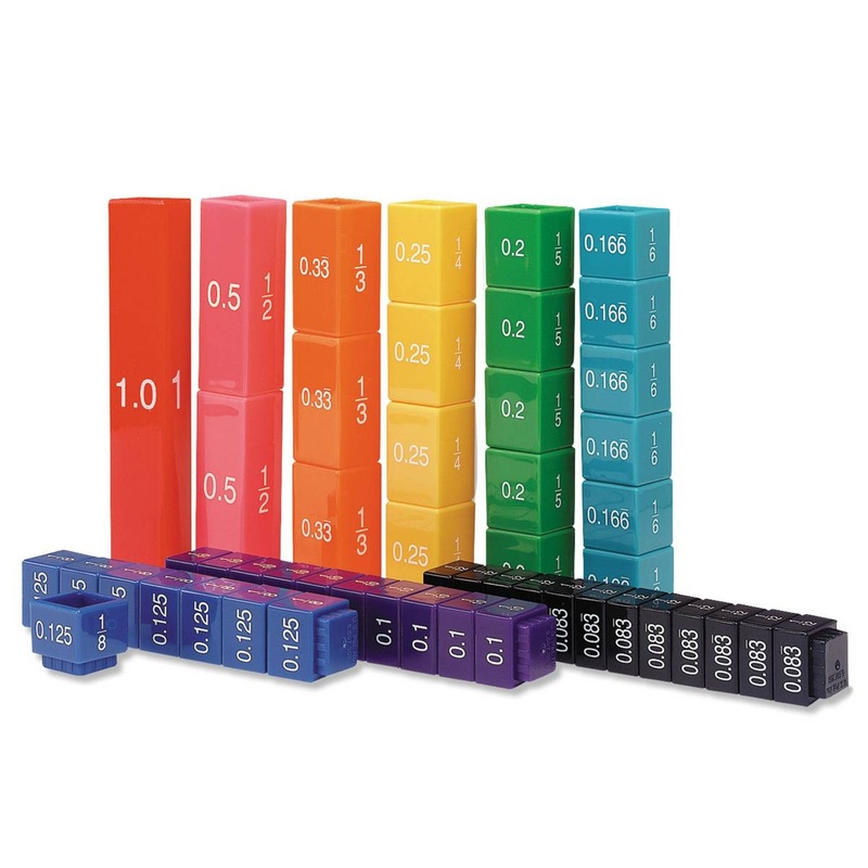 Fraction Tower Cubes  Equivalency Set