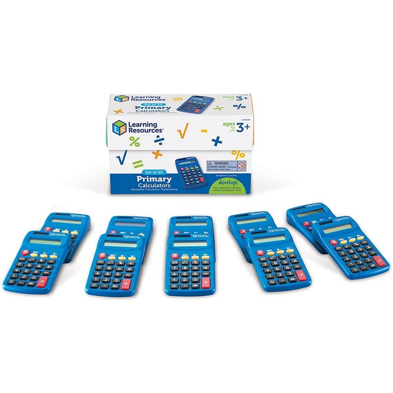 Primary Calculators Set of 10