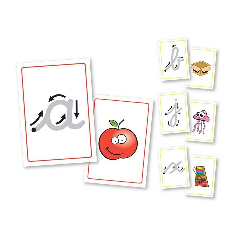 Just Cursive Teachers Letters & Pictures Cards