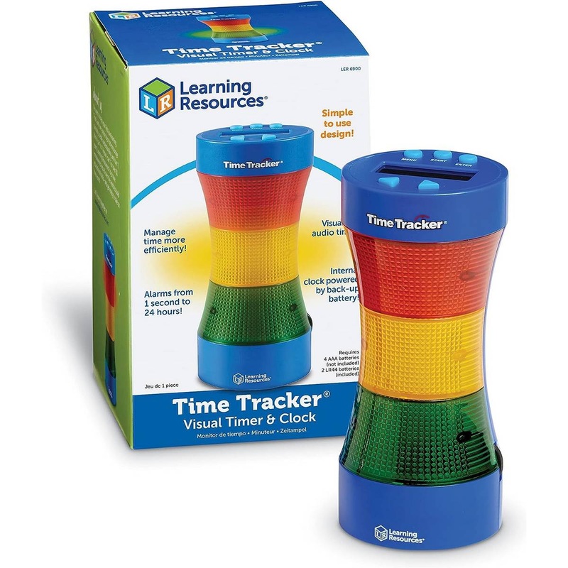Learning Resources Time Tracker Visual Timer & Clock