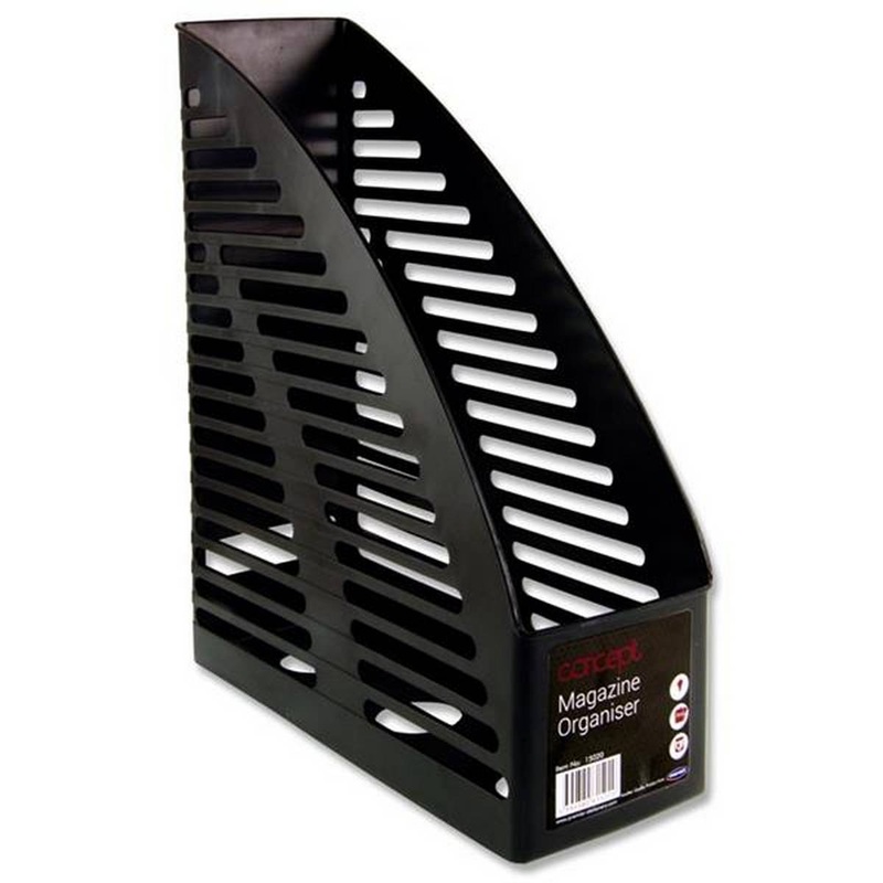 Concept Magazine Organiser  Black