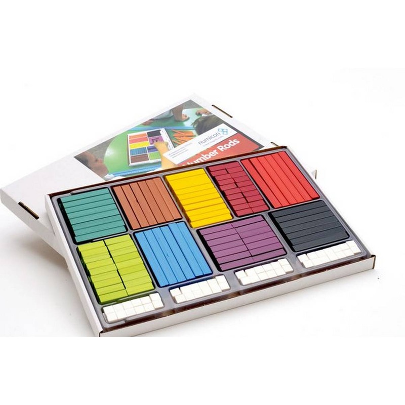 Numicon Number/Cuisenaire Rods  Large Set