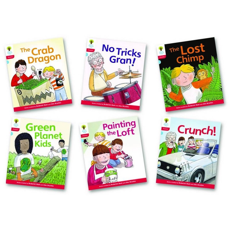 Oxford Reading Tree: Level 4: Floppys Phonics Fiction: Pack of 6