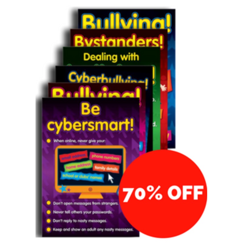 Bullying in a Cyber World Posters  Lower