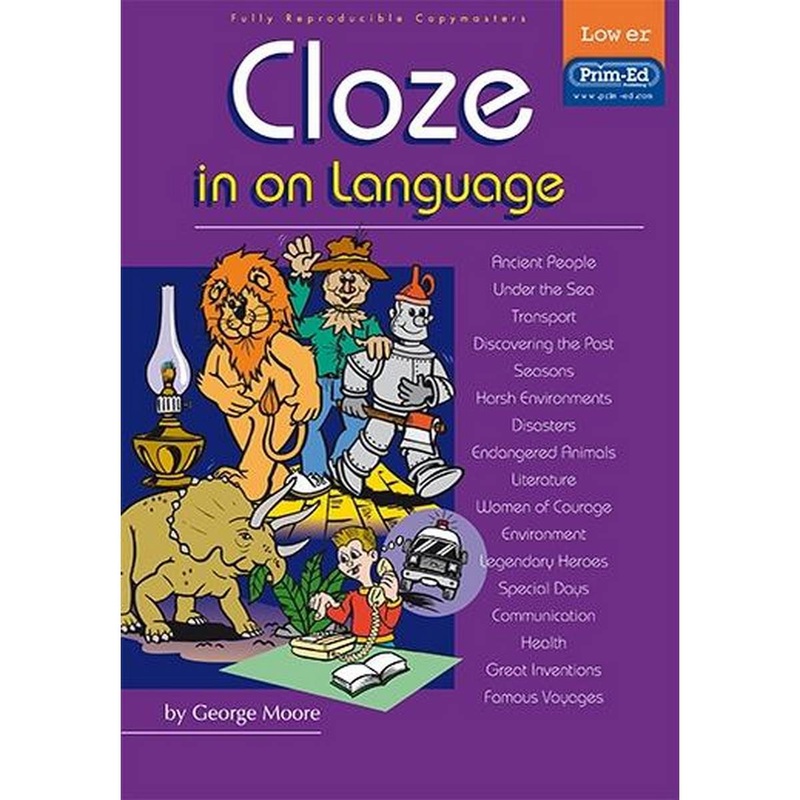 Cloze In on Language Lower