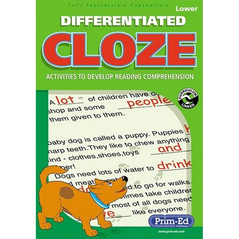 Differentiated Cloze Lower Primary (1st & 2nd Class)