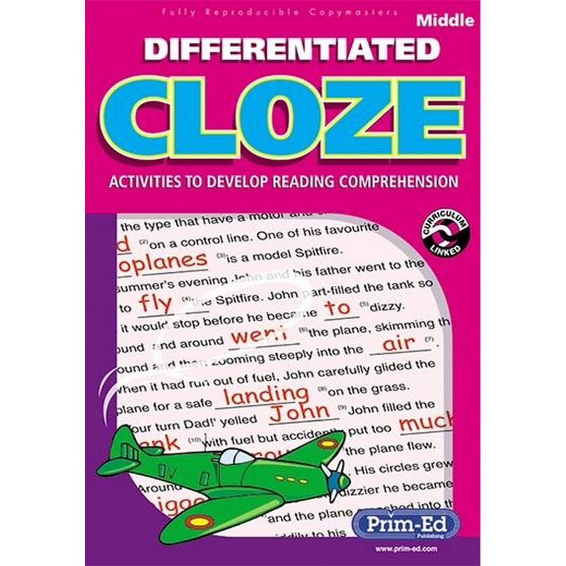Differentiated Cloze Middle Classes (3rd & 4th)