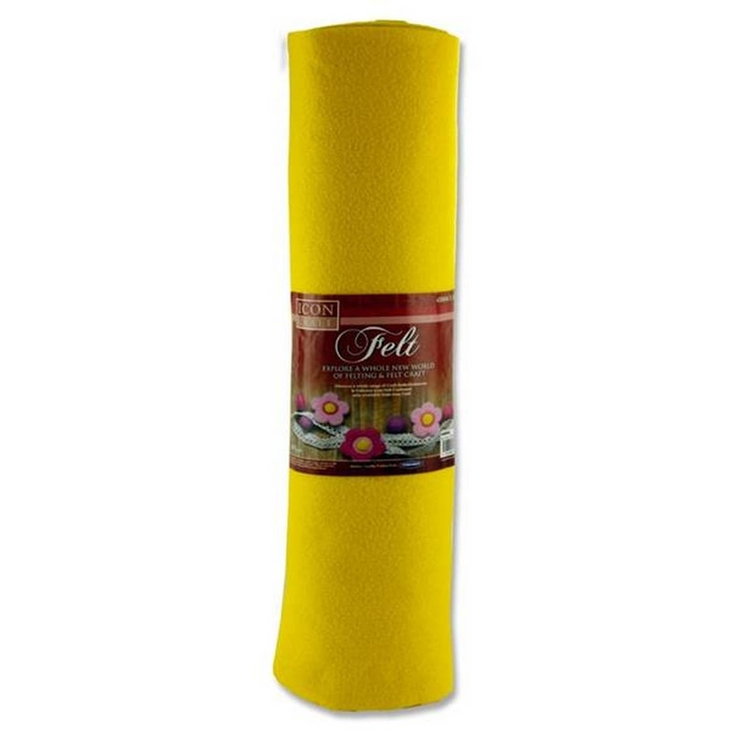 Felt 5 metre Roll  Yellow