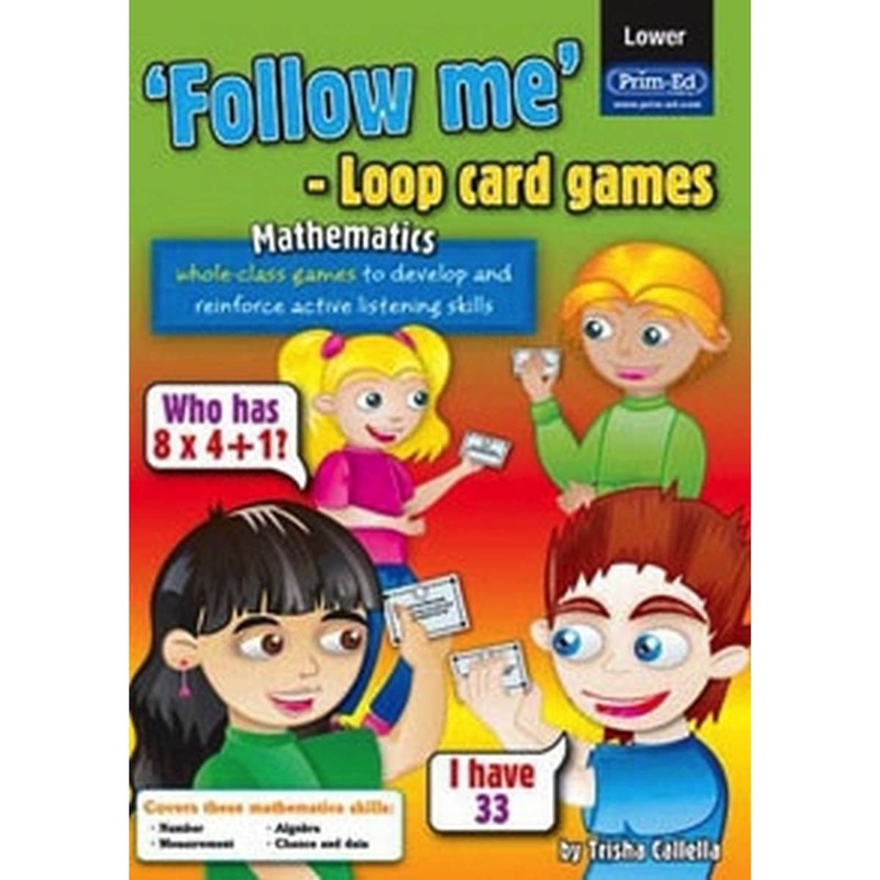 Follow Me! Loop Card Games Maths  Lower