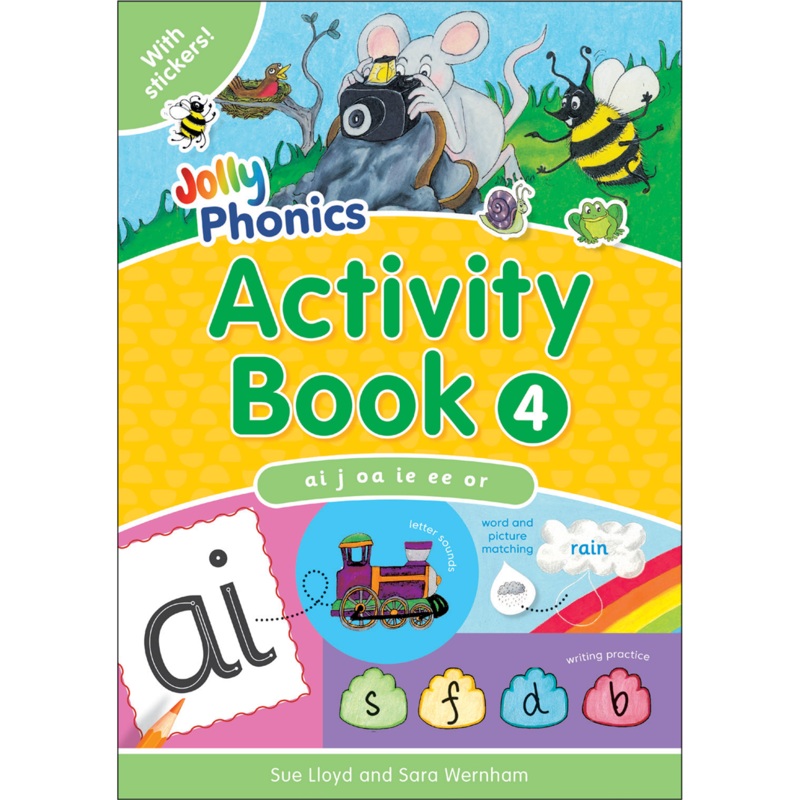 Jolly Phonics Activity Book 4