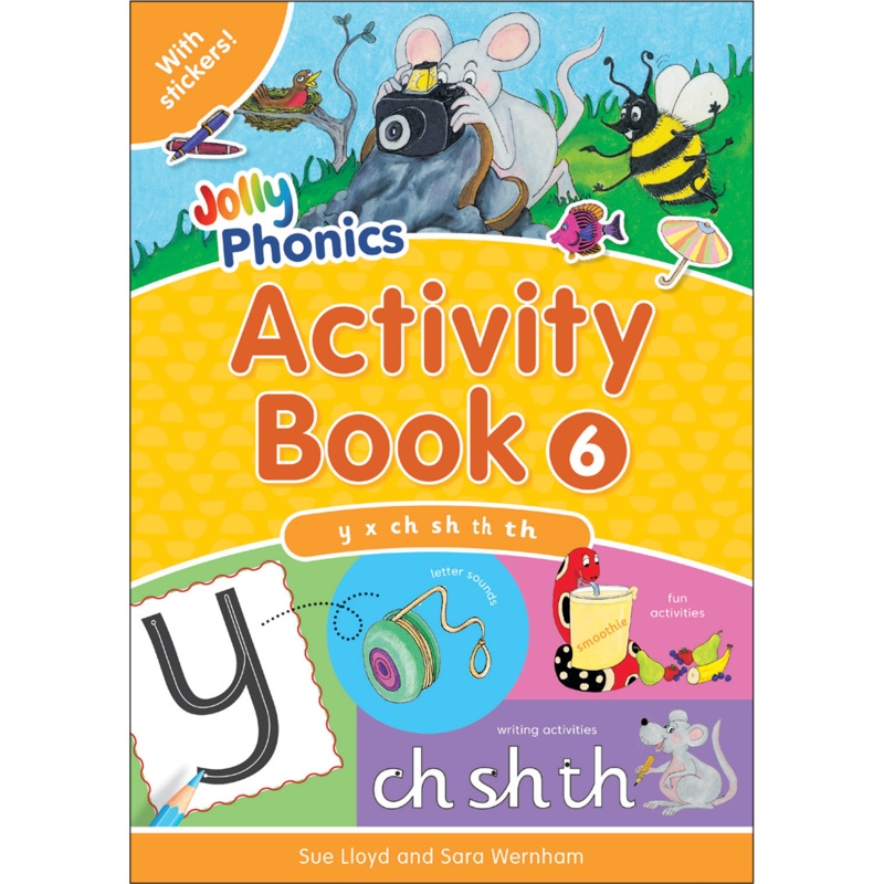Jolly Phonics Activity Book 6