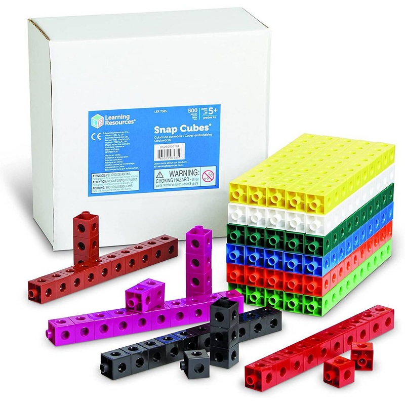 Learning Resources Snap Cubes Set of 500