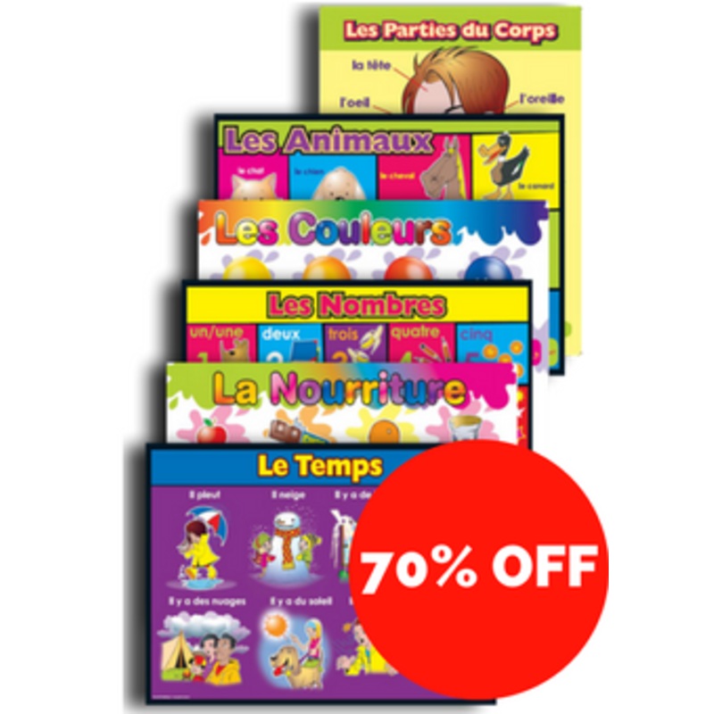 French Vocabulary Posters