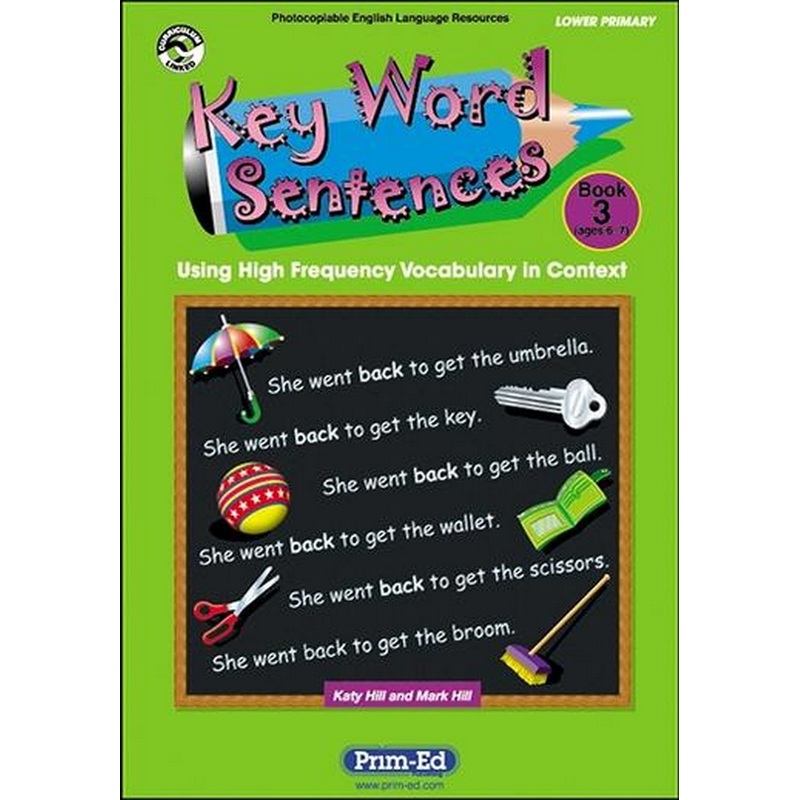 Key Word Sentences Book 3