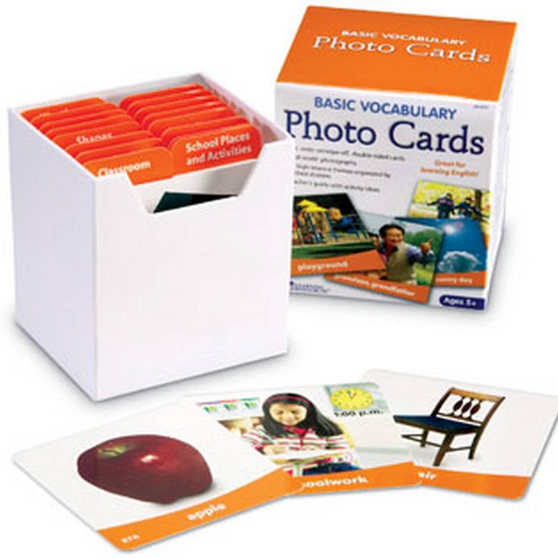 Basic Vocabulary Photo Card Set