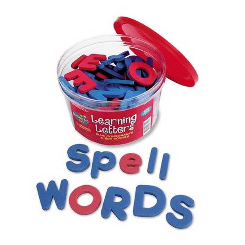 Soft Foam Magnetic Letters  Upper- & Lowercase
