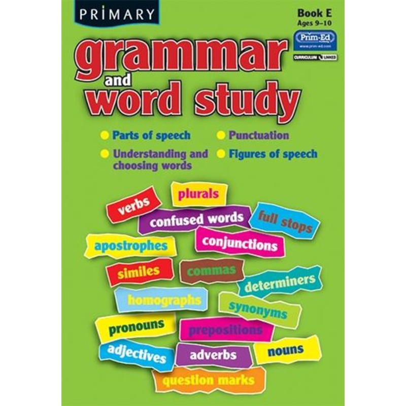 Primary Grammar and Word Study Book E
