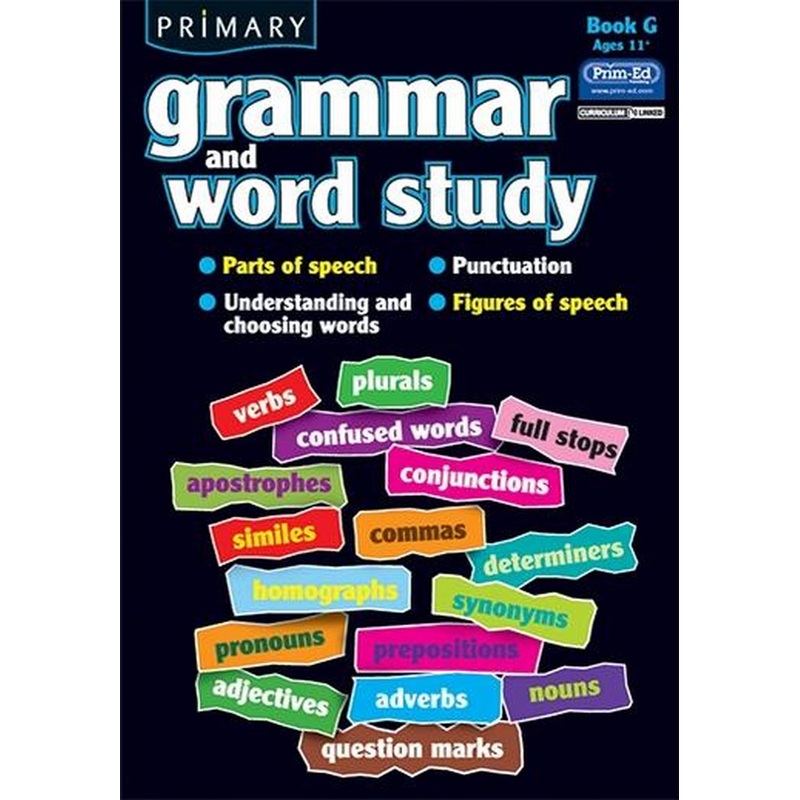 Primary Grammar and Word Study Book G