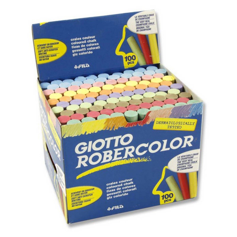 Chalk  Coloured Box of 100
