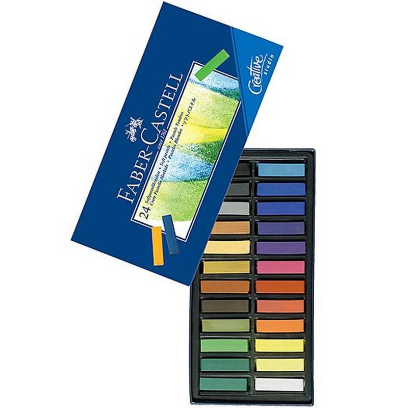 Chalk Pastels Full Length Box of 24