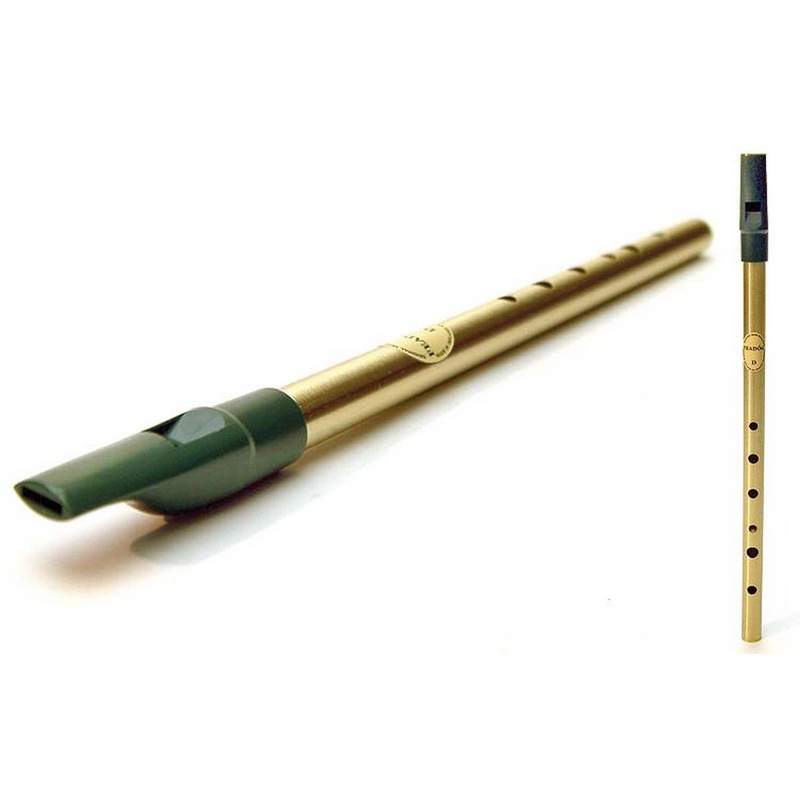 Feadog Tin Whistle D Brass