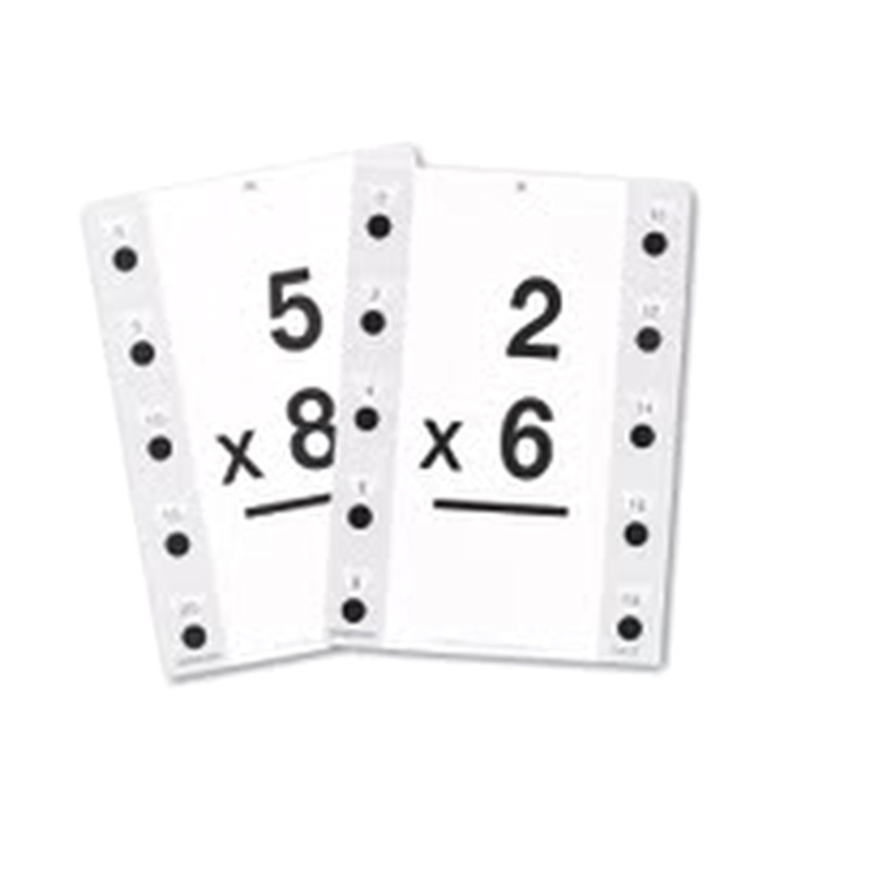 Hot Dots Maths Practice Cards: Multiplication (0-9)