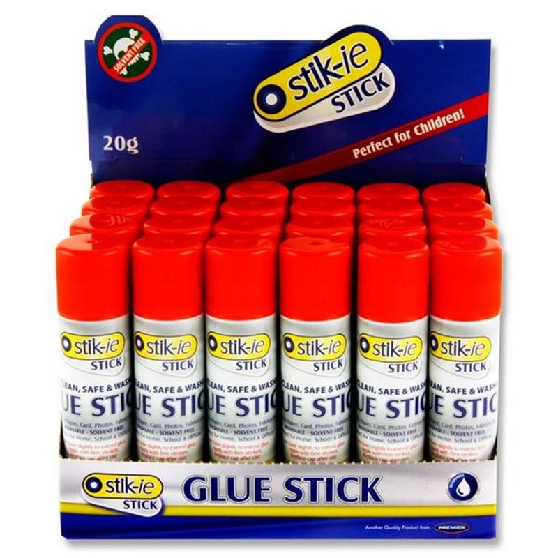 Stik-Ie 20g Medium Glue Pack of 24