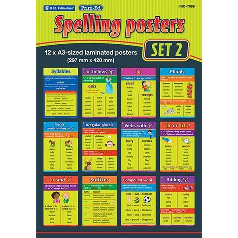 Spelling Posters Set 2