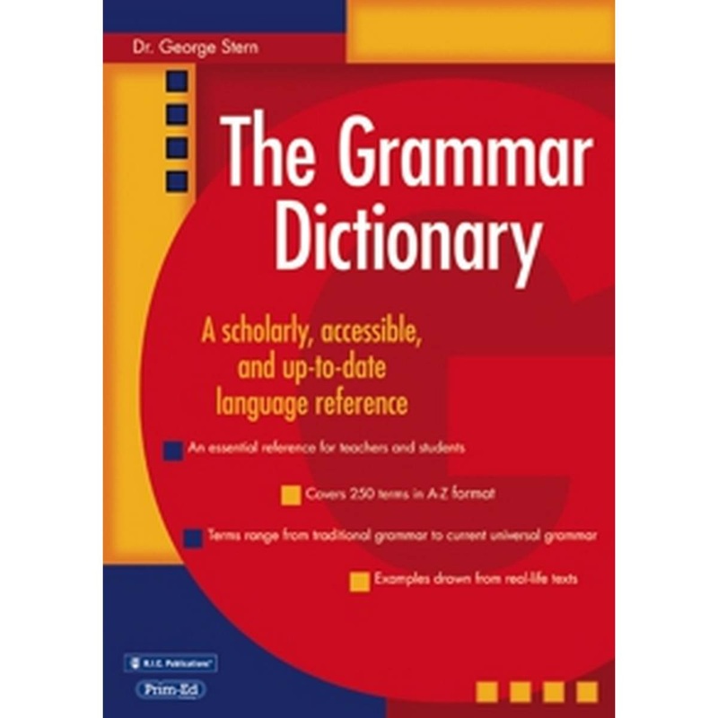 The Grammar Dictionary
